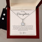 Eternal Hope Necklace - To My Daughter (Love Mom)