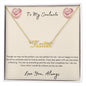 Custom Name Necklace (Stainless Steel or 18k Yellow Gold)