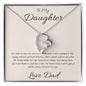 Forever Love Necklace - To My Daughter (Love Dad)