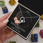 Forever Love Necklace - For Mom (Love, Your Son)