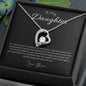 Forever Love Necklace - To My Daughter (Love Mom)