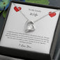 Forever Love Necklace - To My Lovely Wife (I Love You)