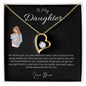 Forever Love Necklace - To My Daughter (Love Mom)