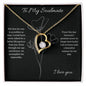 Forever Love Necklace - To My Soulmate