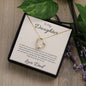 Forever Love Necklace - To My Daughter (Love Dad)