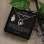 Forever Love Necklace - To My Daughter (Love Mom)