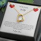 Forever Love Necklace - To My Lovely Wife (I Love You)