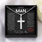 Stainless Cross Necklace - To the Finest Man