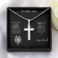 Artisan Crafted Necklace - To My Son (Love Dad)