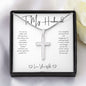 Stainless Cross Necklace - To My Husband