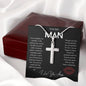 Stainless Cross Necklace - To the Finest Man