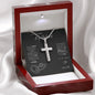 Stainless Cross Necklace - My Husband (Love You Always)