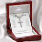 Stainless Cross Necklace - To My Husband