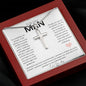 Stainless Steel Cross - To the Finest Man