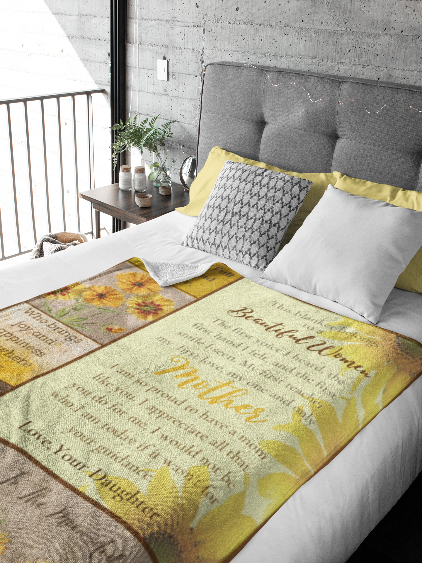 Belongs To Mother Cozy Plush Fleece Blanket - 50x60