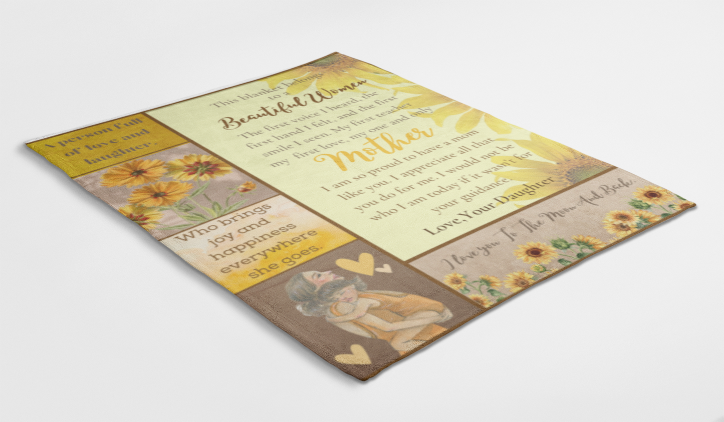 Belongs To Mother Cozy Plush Fleece Blanket - 50x60