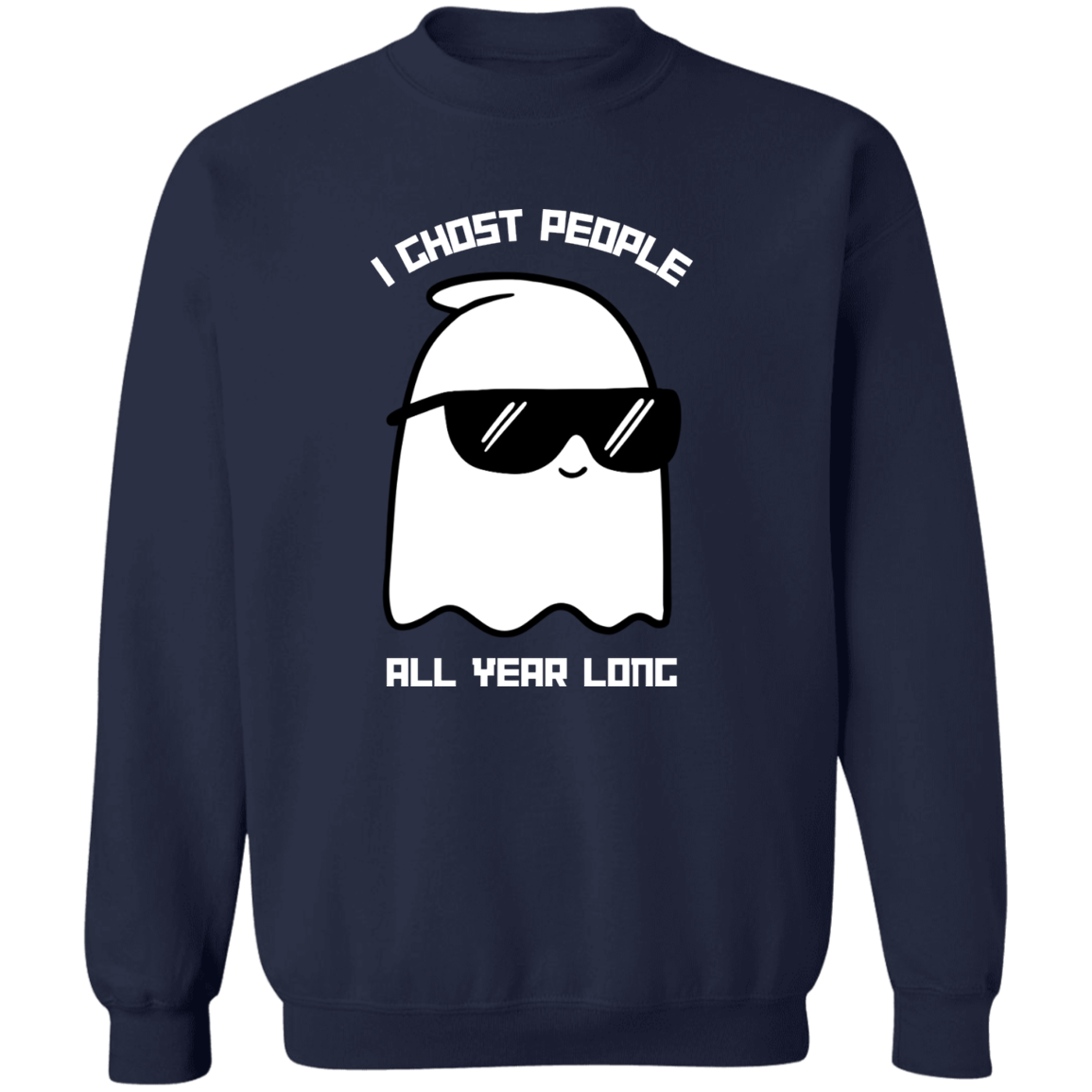 I Ghost People Halloween Pullover Sweatshirt