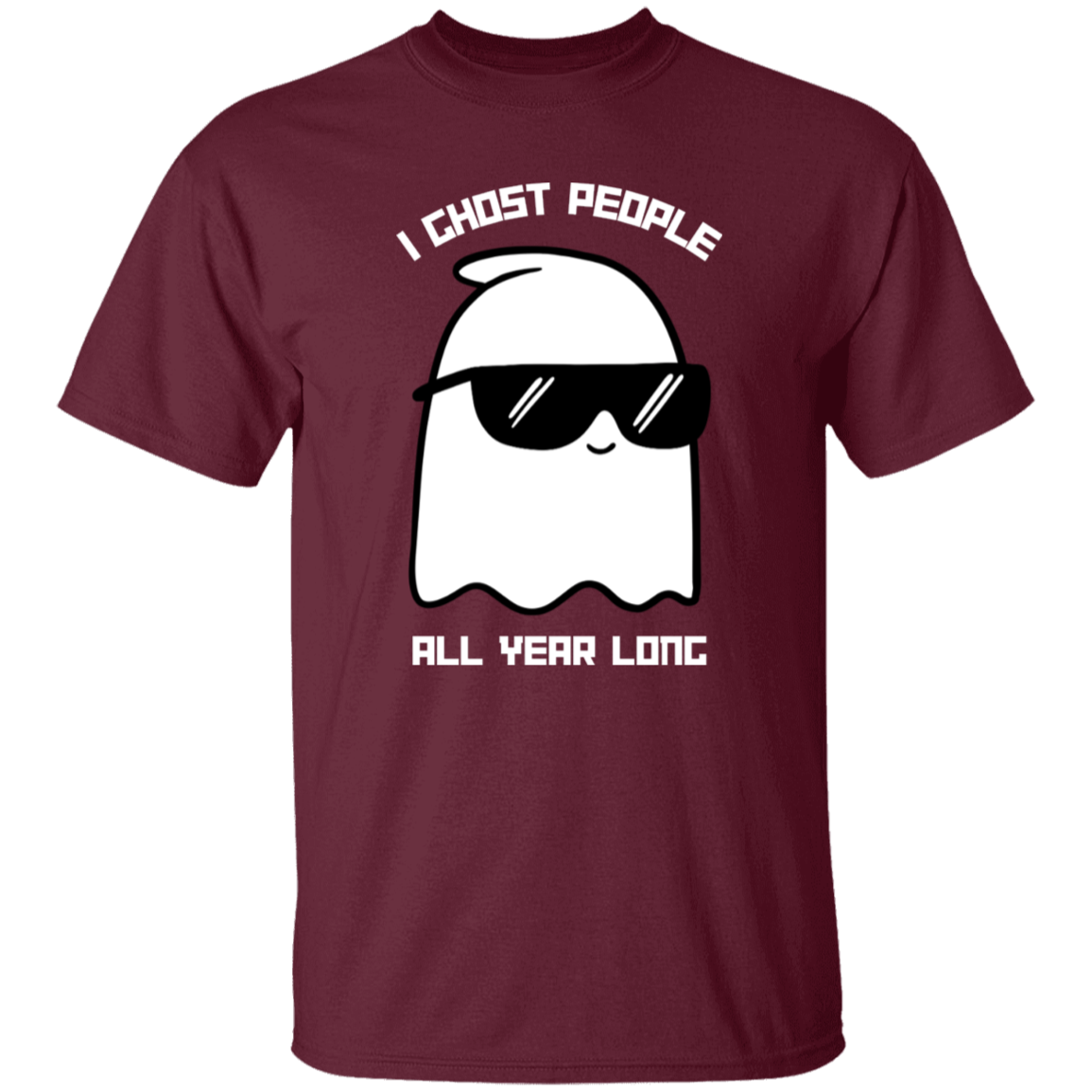 I Ghost People Halloween T-Shirt