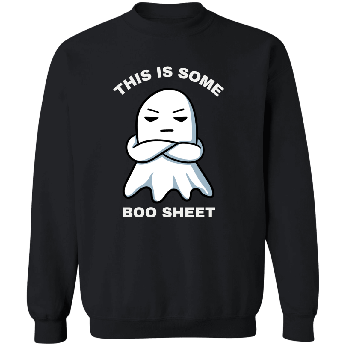 Boo Sheet Halloween Pullover Sweatshirt