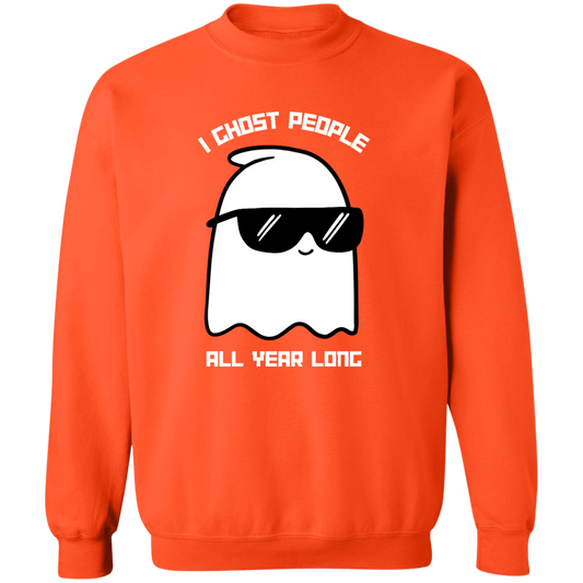 I Ghost People Halloween Pullover Sweatshirt
