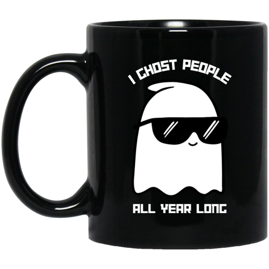 I Ghost People Halloween Mug