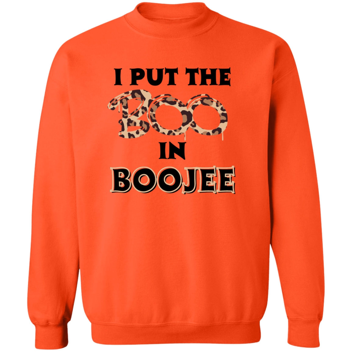 Boojee Halloween Pullover Sweatshirt
