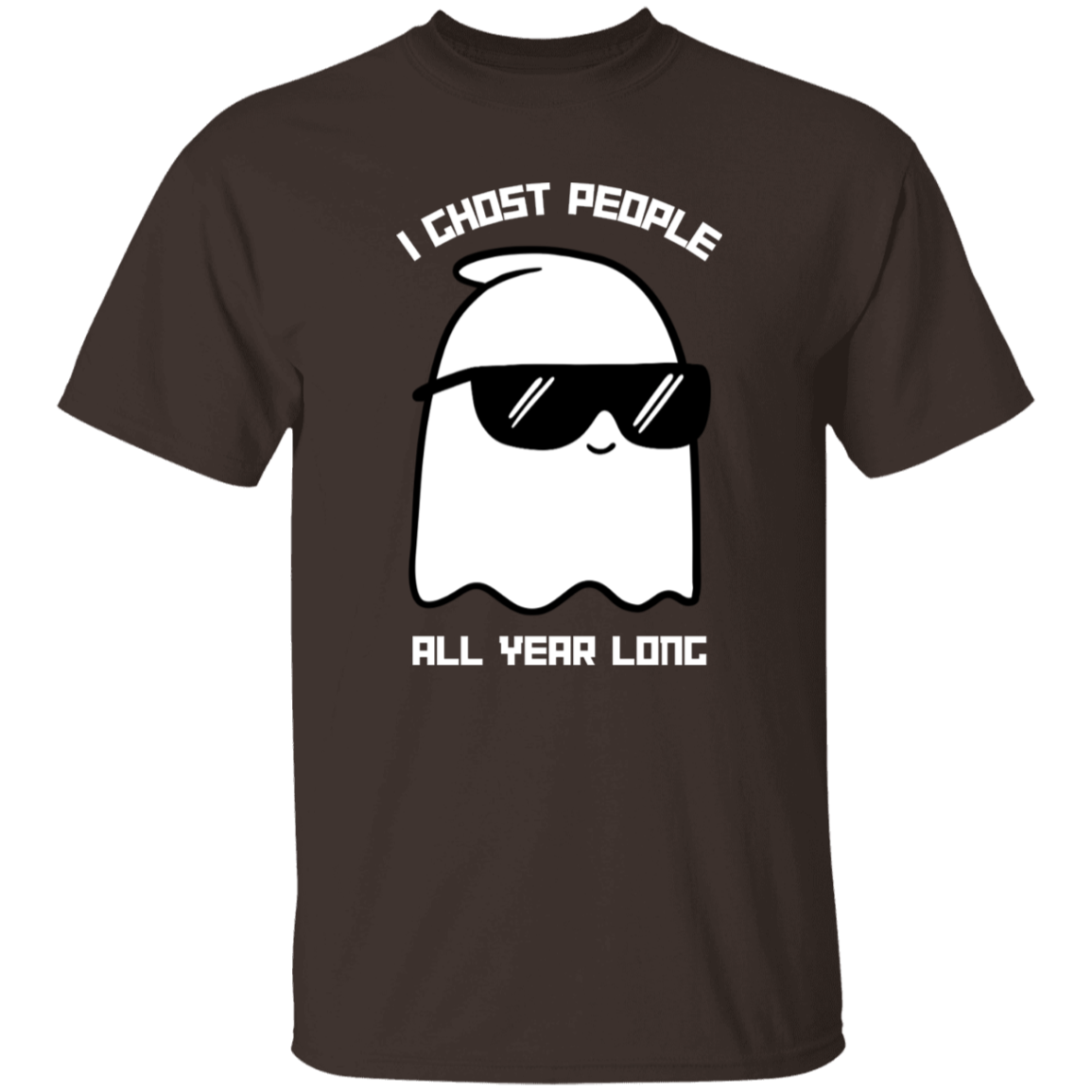 I Ghost People Halloween T-Shirt