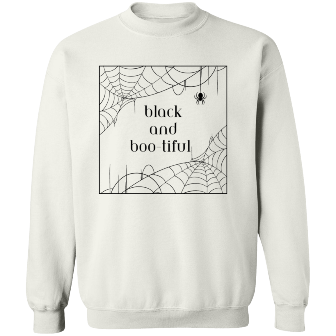 Black & Bootiful Halloween Pullover Sweatshirt