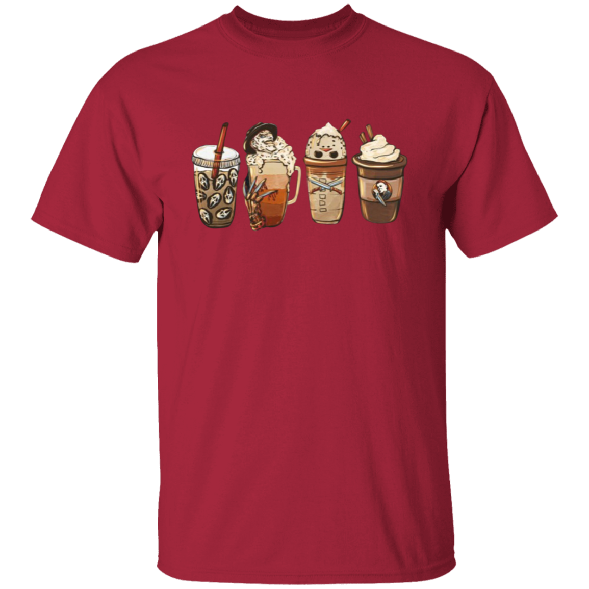 Monster Coffee Halloween T-Shirt