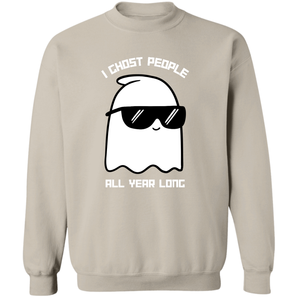 I Ghost People Halloween Pullover Sweatshirt