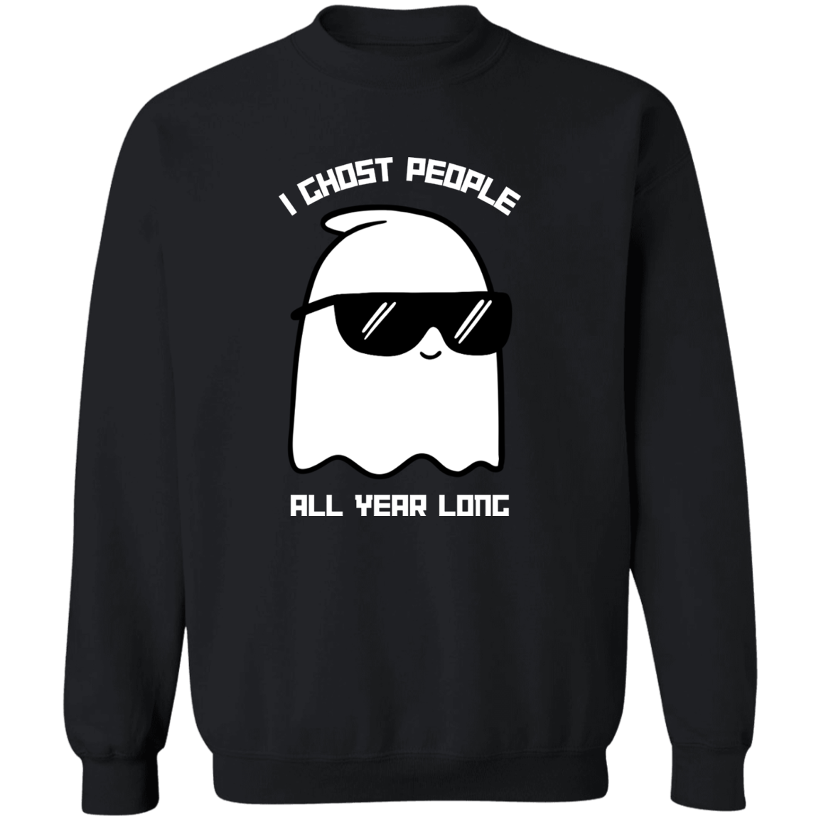 I Ghost People Halloween Pullover Sweatshirt