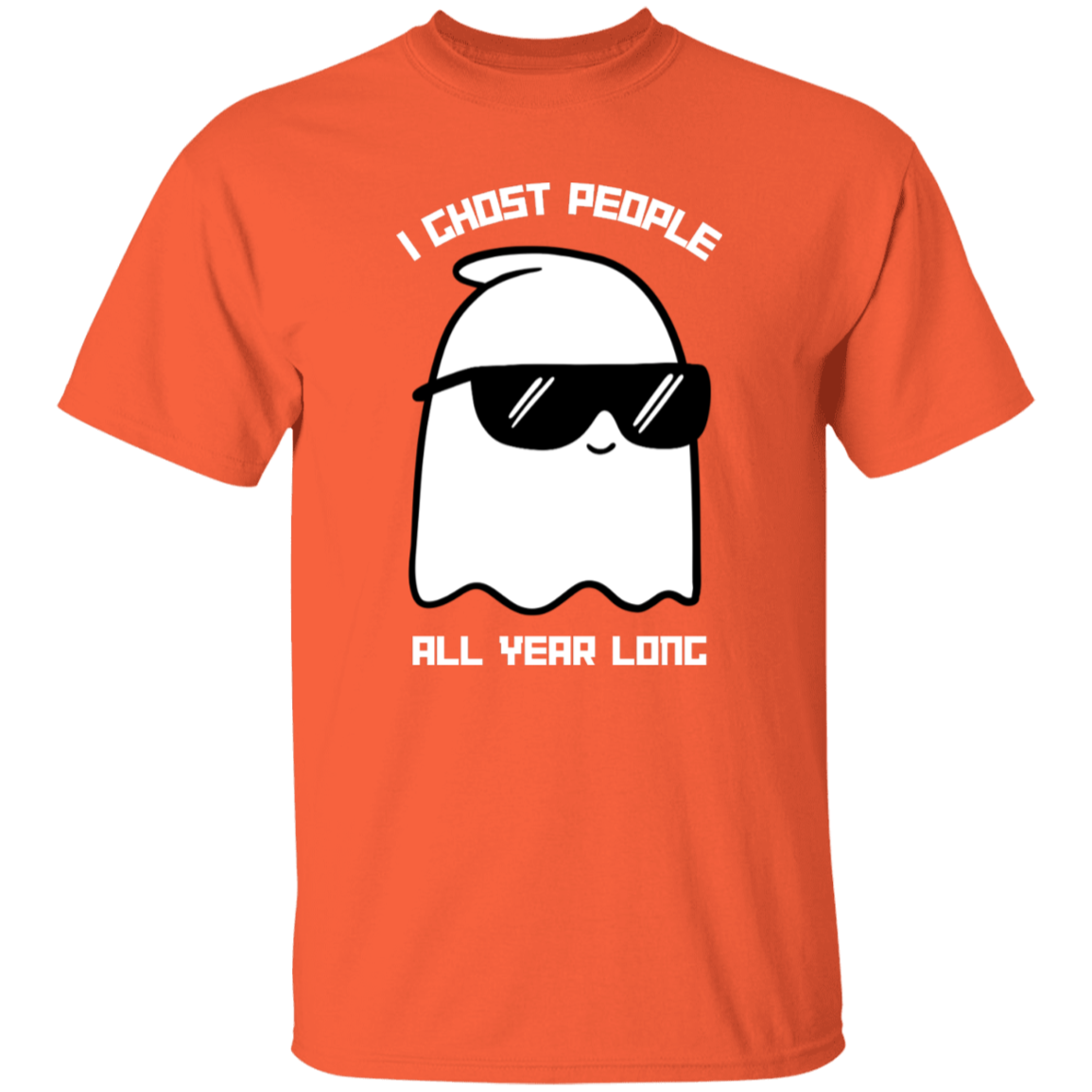 I Ghost People Halloween T-Shirt