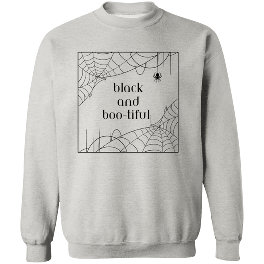 Black & Bootiful Halloween Pullover Sweatshirt