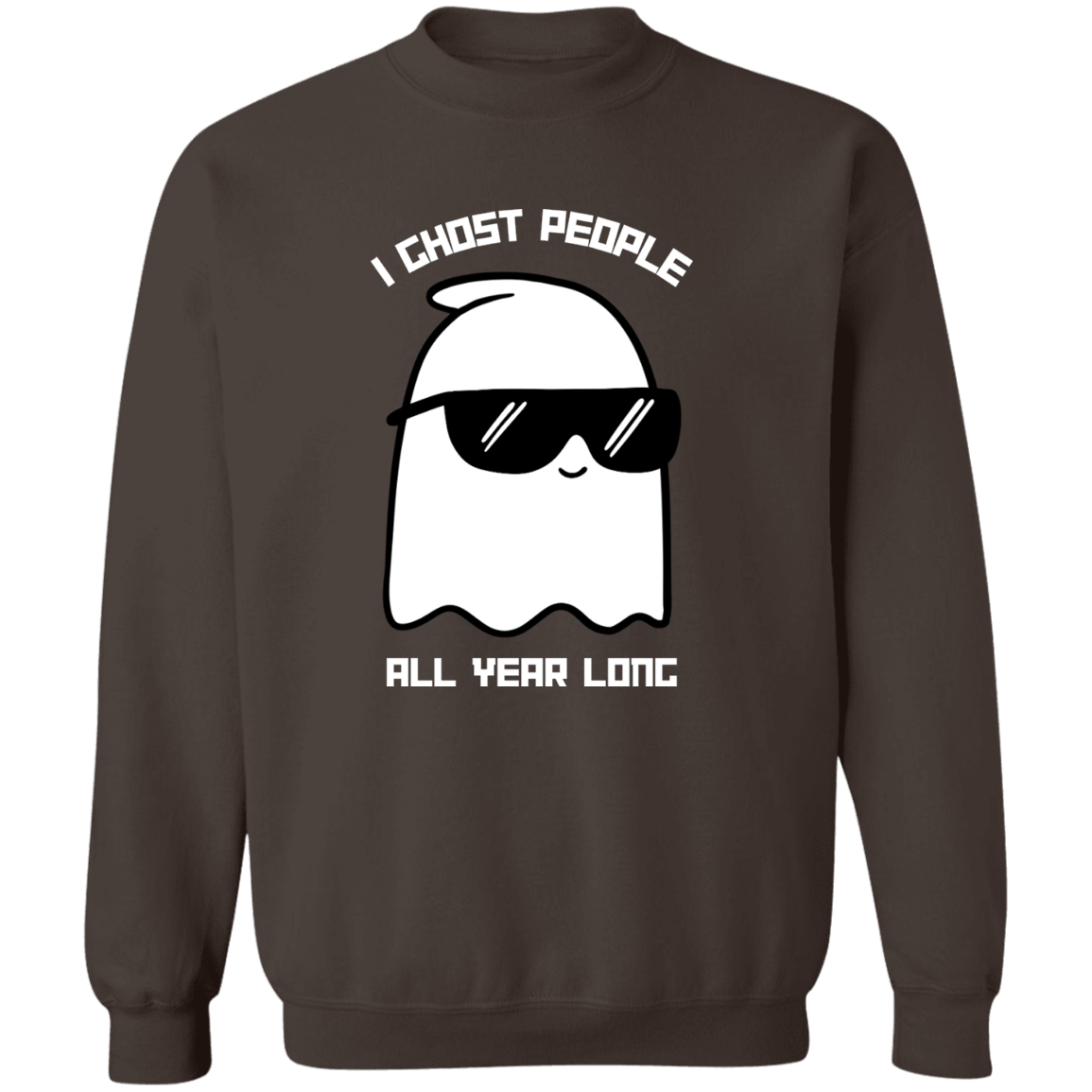 I Ghost People Halloween Pullover Sweatshirt