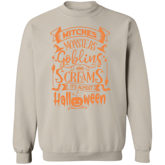 Almost Halloween Pullover Sweatshirt
