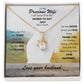 Alluring Beauty Necklace - To My Precious Wife