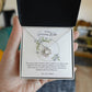Love Knot Necklace - For My Gorgeous Wife