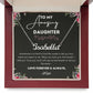 Custom Name Necklace - To My Daughter