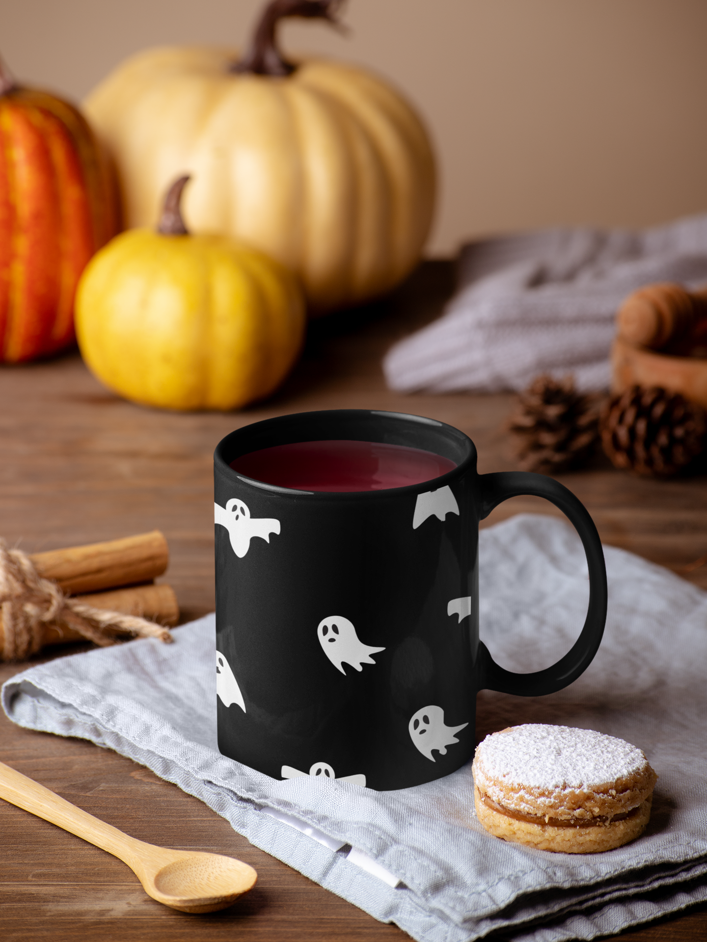 Scary Coffee Halloween Mug
