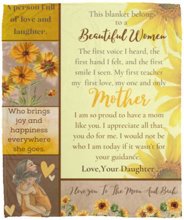 Belongs To Mother Cozy Plush Fleece Blanket - 50x60