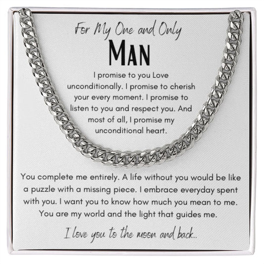 Cuban Link Chain - To My Man