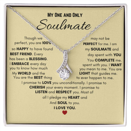 Alluring Beauty Necklace - My One and Only Soulmate