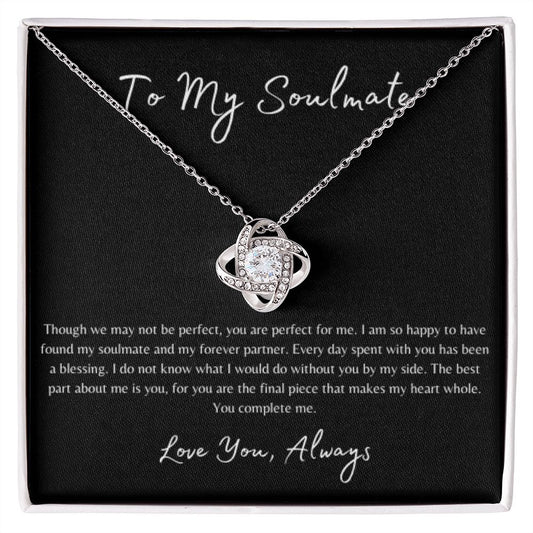 Love Knot Necklace - To My Soulmate