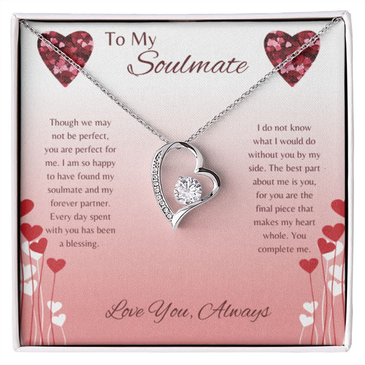Forever Love Necklace - To My Soulmate