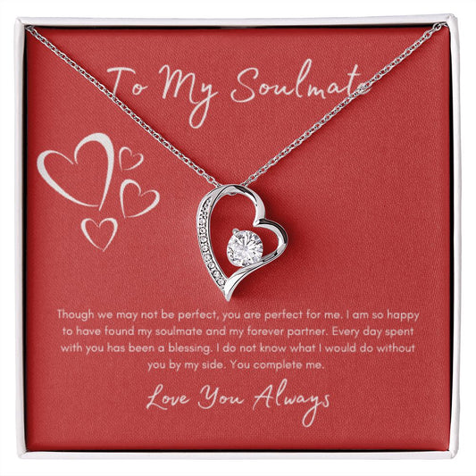 Forever Love Necklace - To My Soulmate