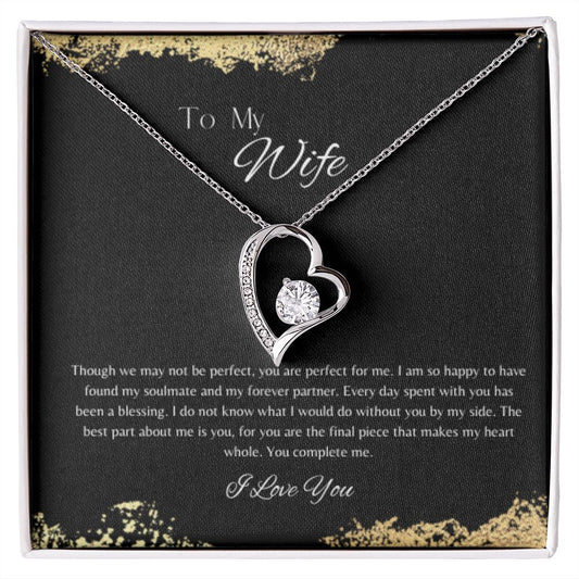 Forever Love Necklace - To My Wife