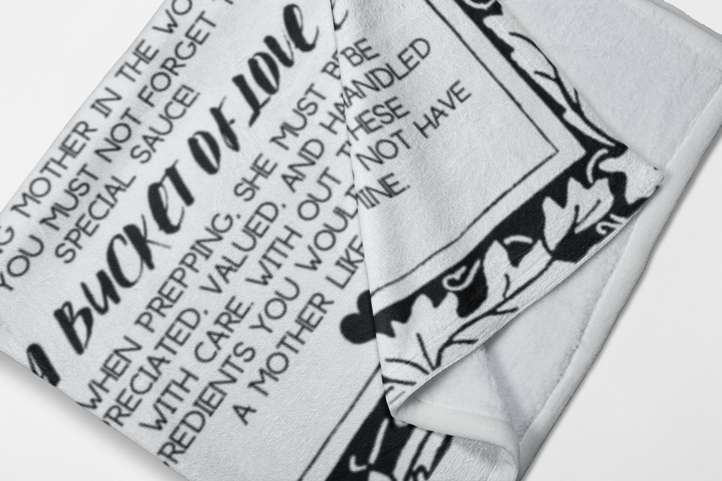 Recipe To The Perfect Mom Cozy Plush Fleece Blanket - 50x60